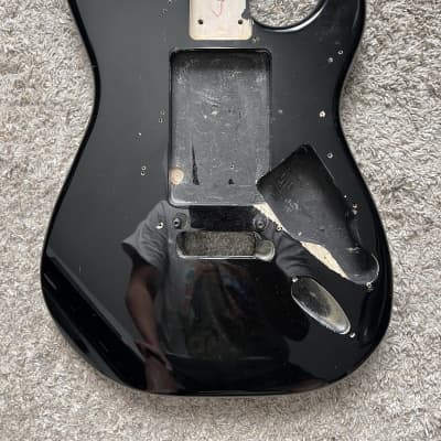 Unknown Stratocaster Body - Black image 3
