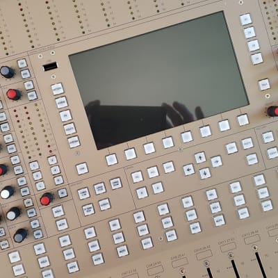 CADAC CDC Four Digital Mixing Console with the CDC I/O 3216 Stagebox 2012 Gold / Red image 3