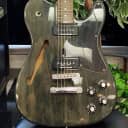 Fender Jim Adkins JA-90 Telecaster Thinline 2013 Electric Guitar - Ebony Transparent