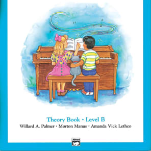 Alfred 00-3094 Alfred's Basic Piano Library Prep Course - Theory Book (Level B)