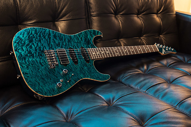 Tom Anderson Drop Top Deep Bora Bora Blue with Binding
