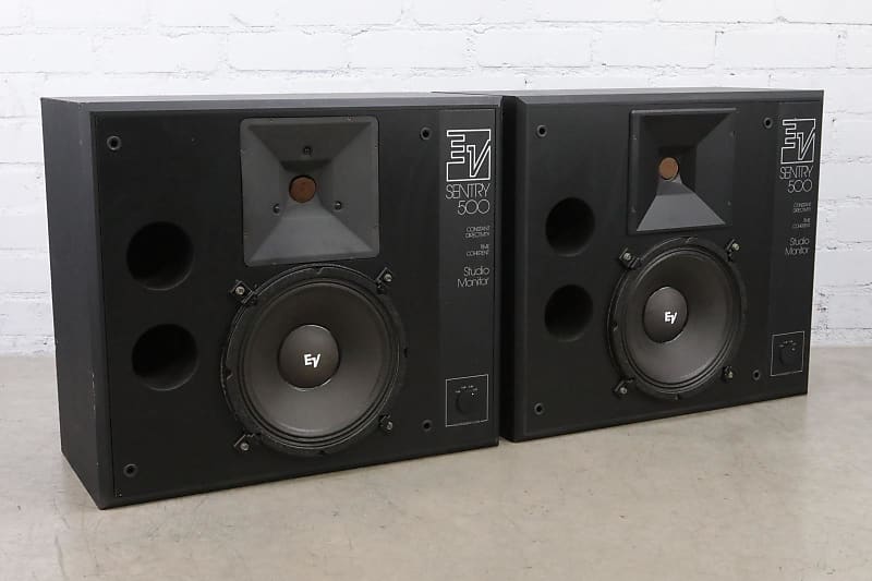 Electro-Voice Sentry 500 Passive 2-Way Studio Monitor Speakers Pair #50558