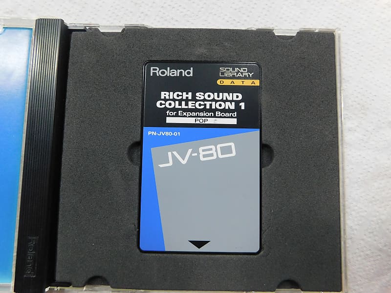 Roland PN-JV80-01 ROM card for JV-80, JV-90, JV-880, JV-1000, JV-1080, JV-2080 with expansion POP image 1