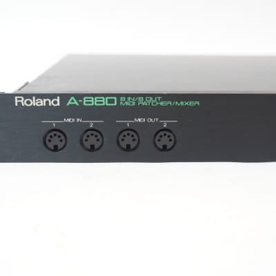 [SALE Ends May 2] Roland A-880 8 in / 8 out MIDI Patcher Mixer Worldwide Shipment image 2