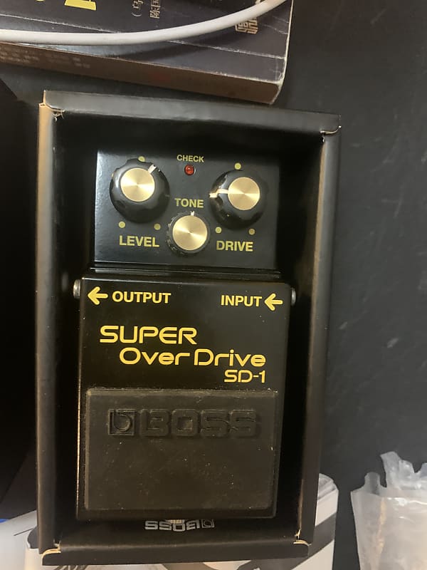 Boss SD-1 40th Anniversary Limited Edition Super Overdrive | Reverb