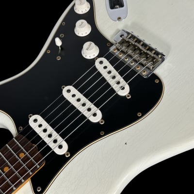 2022 Fender Stratocaster Custom Shop Post Modern Dual Mag II Strat Journeyman Relic ~ Olympic White image 5