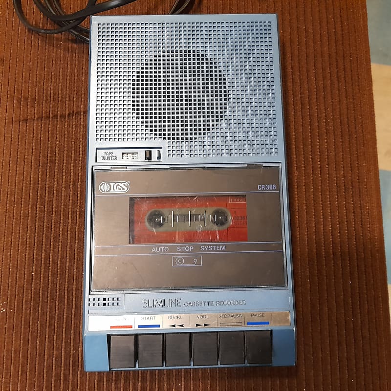 Ics CR306 Portable Cassetten Recorder Reverb