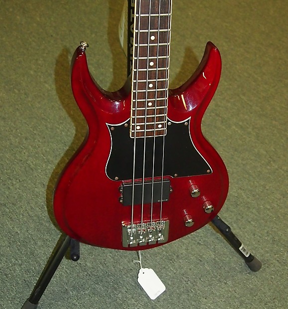 Schecter Devil Custom bass guitar in red finish