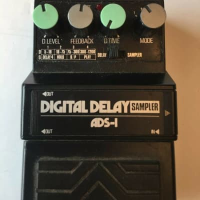 Aria ADS-1 Digital Delay / Sampler Rare Vintage Guitar Effect