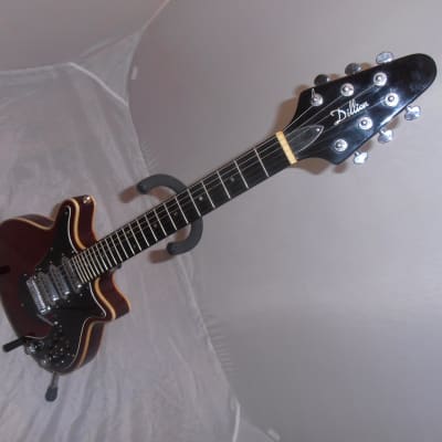 Dillion DBM-010T Red Special with OHSC, Excellent! image 4