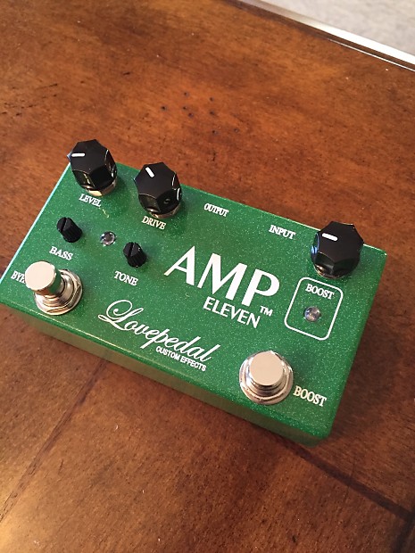 Lovepedal amp 11 Limited Edition Candy Apple Green