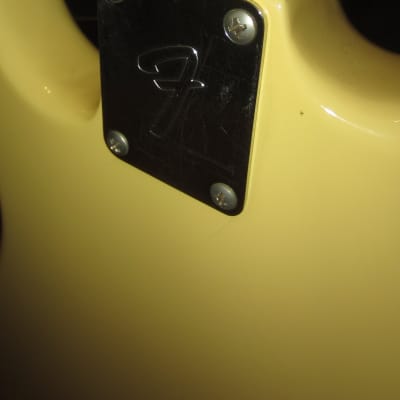 1981 Fender Bullet made in the USA White w Original Hardshell Case image 7