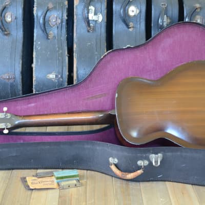 Clean 14 fret 1938 National Duolian in great shape, all original with recent neck reset & case image 6
