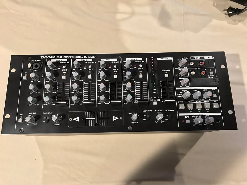 Tascam X-17 Professional DJ Mixer | Reverb