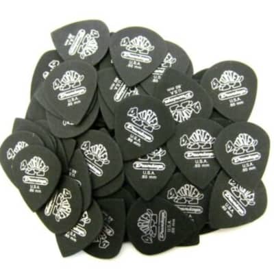 Dunlop Guitar Picks  Tortex Pitch Black Jazz  72 Pack  .60mm 482R.60 image 2