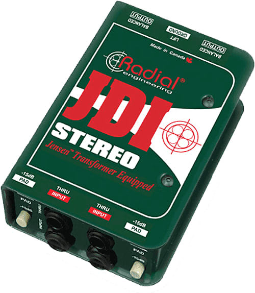 Radial JDI-STEREO - DI passive stéréo image 1
