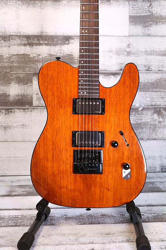ESP LTD TE-1000ET EverTune Koa Electric Guitar - Natural Gloss - Open-Box Display MINT image 1