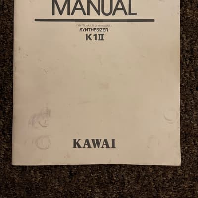 Vintage 1980s Kawai K1 II Keyboard Synthesiser image 5