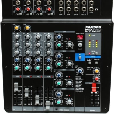 Samson MixPad MXP124FX Mixer with USB & Effects image 1
