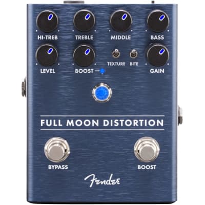 Fender FULL MOON DISTORTION Guitar Effect Stomp Box Pedal for sale