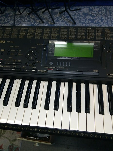 Yamaha PSR 520 Keyboard and adapter Works Perfectly Just 150