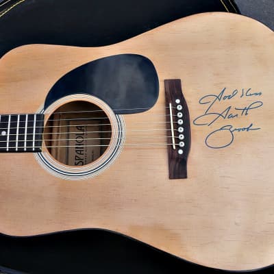 Garth Brooks Autographed Acoustic Guitar - Signed ESPANOLA Acoustic Guitar By Garth Brooks Comes with Certificate Of Authenticity,(COA), Picture and Case - Excellent Condition image 1