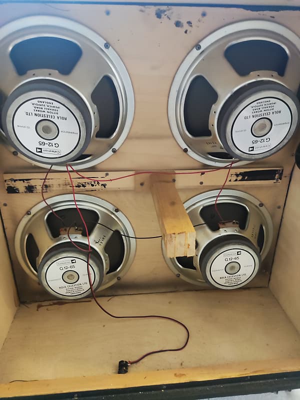 Pair of Celestion G12-65 Early-80s | Reverb