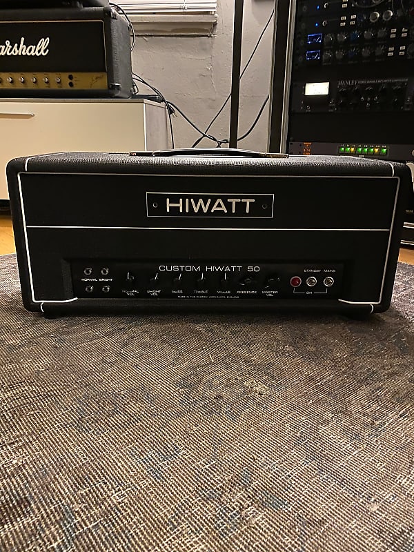 Hiwatt Custom 50 DR504 1990's Audio Brothers SA112 Chasis Reverb
