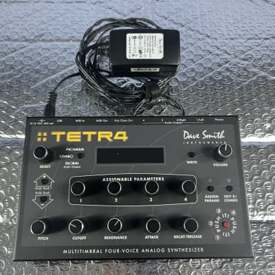 Dave Smith Instruments Tetra Desktop 4-Voice Polyphonic Synthesizer | Reverb