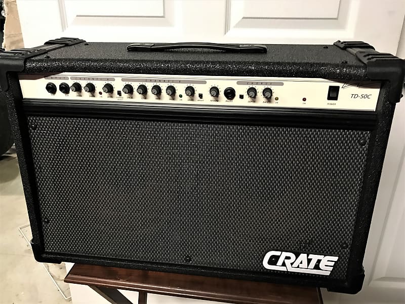 Crate TD50C 50 Watt 2x10 Combo Amp w/12AX7 Tube | Reverb