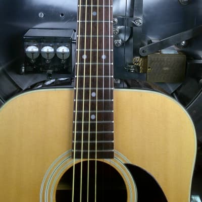 Morris W-15 Acoustic Guitar MIJ w/ Chipboard Case image 3