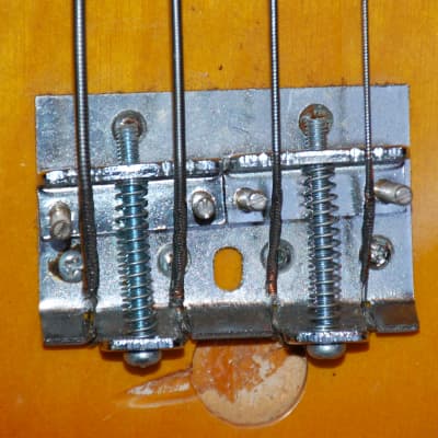 Kawai/Mayfair Electric Jazz Bass Copy with Case image 16