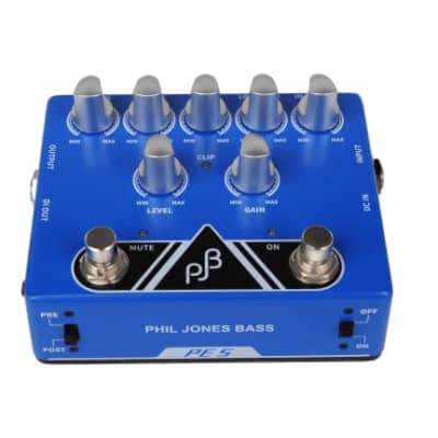 Enhance Your Bass Sound: Phil Jones Bass PE5 Preamp EQ and Direct Box Pedal, See the demo video! image 3