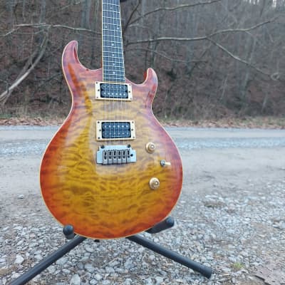 Samick Ultramatic UM4 PRS Style MIK Korea Duncan Design Grover Tuners Wilkinson Tremolo image 4