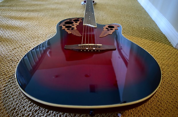 Applause by Ovation アプローズ MAE148 マンドリン Applause MAE148 Roundback Acoustic/Electric Mandolin Black