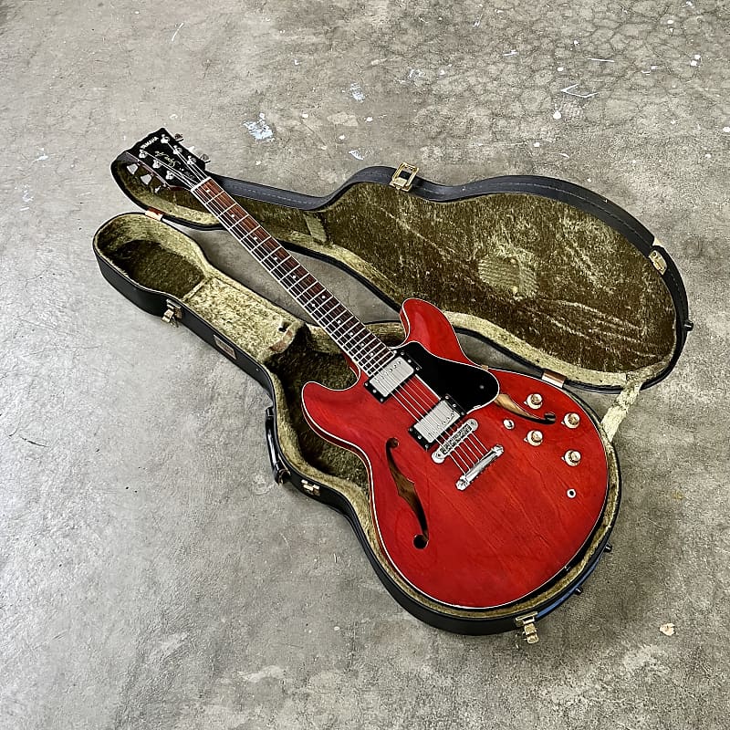 【YAMAHA SA700 Super Axe】ヴィンテージ ES-335タイプ Yamaha SA-700 Super Axe c 1980 Cherry original vintage MIJ