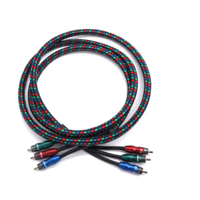 AudioQuest CinemaQuest YIQ-3 Component Video Cable 80" Audiophile 2m image 6