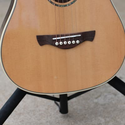 Tagima Canada Series Fernie Baby Acoustic Guitar Natural Finish image 3