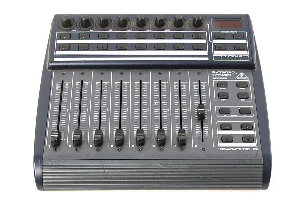 Behringer B-Control BCF2000 USB MIDI DAW Fader Controller image 1