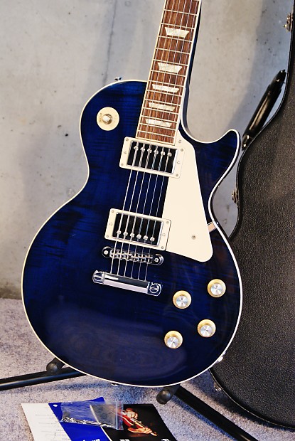 Gibson les paul traditional blue hot sale