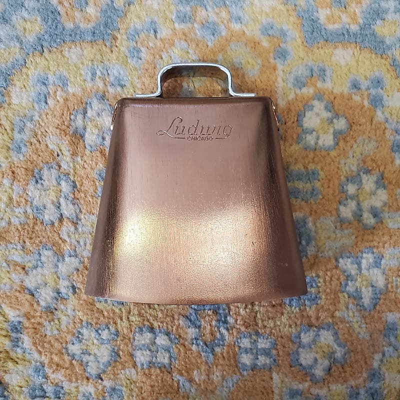 Ludwig Goldtone 4" Cowbell Super Clean Vintage Reverb