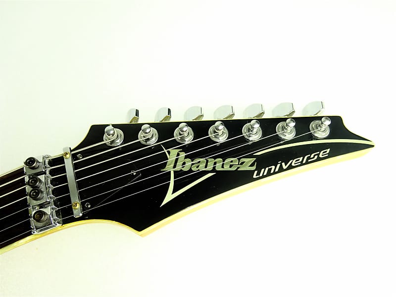Ibanez UNIVERSE UV777P BK 1997 Black Steve Vai fujigen Made