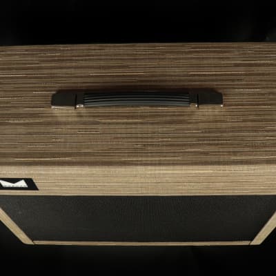 Morgan RV35 Amp Head & 1x12 Cabinet - Chalk/Driftwood image 6