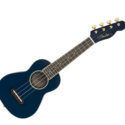 Fender Grace VanderWaal Used Navy Moonlight Ukulele - With Walnut Fingerboard image 1