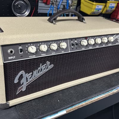 Fender Tonemaster CSR-3 100W Head & Matching Fender Tonemaster 2x12 Cabinet  Blonde / Oxblood | Reverb