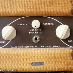 Vintage National Tremo-Tone Model 1224 1955 Tweed Valco image 8