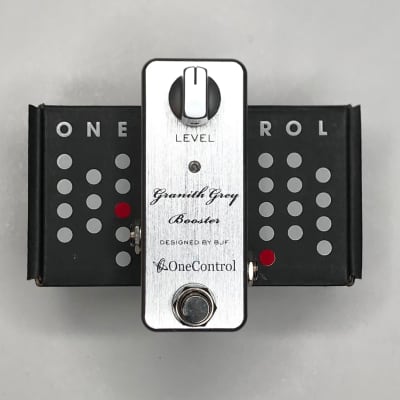 Reverb.com listing, price, conditions, and images for one-control-granith-grey-booster