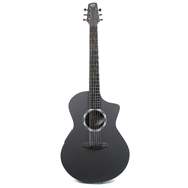 Composite Acoustics OX CBB ELE Acoustic-Electric Guitar Carbon Burst image 1