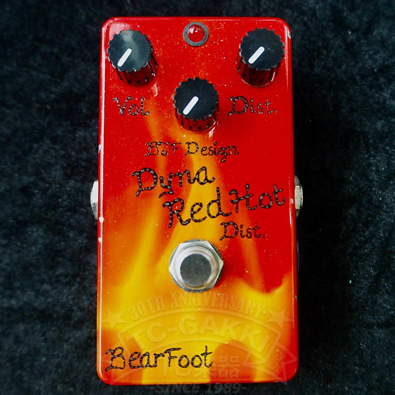 ギター bearfoot BJF design Dyna Red Hot Dist M Music & Musicians Magazine » BEARFOOT GUITAR EFFECTS DYNA