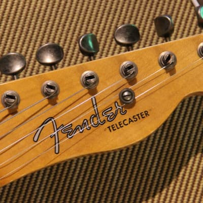 Fender Limited Edition Custom Shop '50s Telecaster Custom Reverse Journeyman Purple Metallic image 10